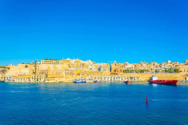 Blick Auf Die Oberen Barrakka Gärten Valletta Malz — Stockfoto