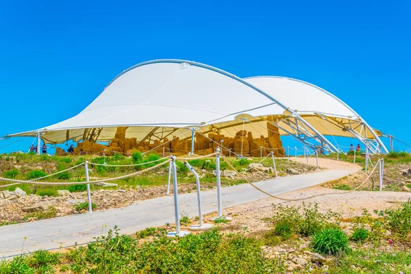 Hagar Qim Templo Neolítico Malta — Foto de Stock