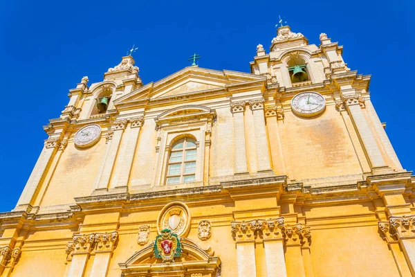 Pauls Katedralen Mdina Malt — Stockfoto