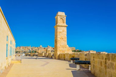 Fort St. Angelo Birgu, Malt içinde bir avlu görünümü