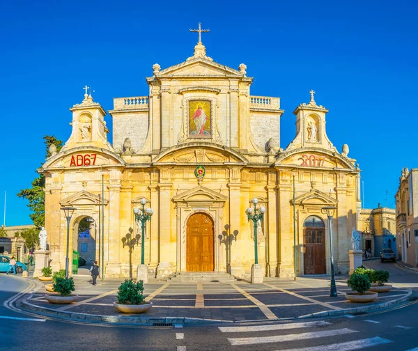 Parish Kilisesi Paul Grotto Paul Mdin — Stok fotoğraf