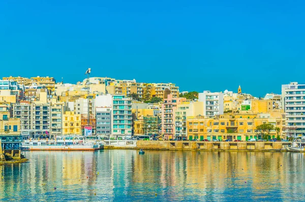 Spiaggia Sliema Malto — Foto Stock