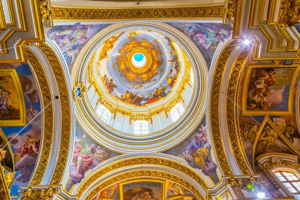 Mdina Malta Mayıs 2017 Cupola Mdina Malt Paul Katedrali — Stok fotoğraf