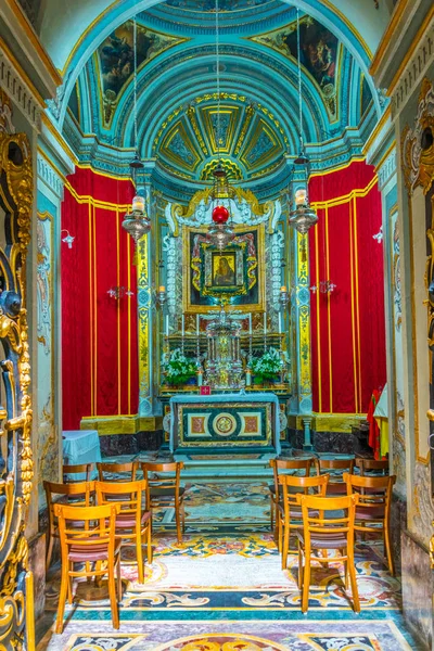 イムディーナ 麦芽でセント ポール大聖堂のイムディーナ マルタ 2017 インテリア — ストック写真