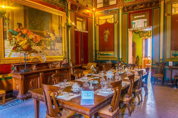 Naxxar Malta Giugno 2018 Interno Palazzo Parisio Naxxar Malto — Foto Stock