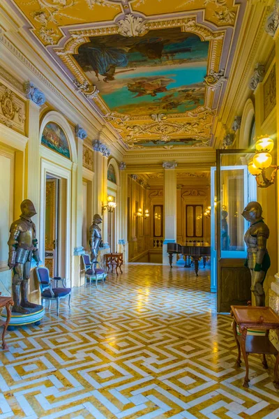 Naxxar Malta Giugno 2018 Interno Palazzo Parisio Naxxar Malto — Foto Stock