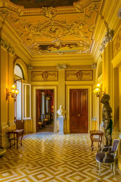Naxxar Malta Giugno 2018 Interno Palazzo Parisio Naxxar Malto — Foto Stock