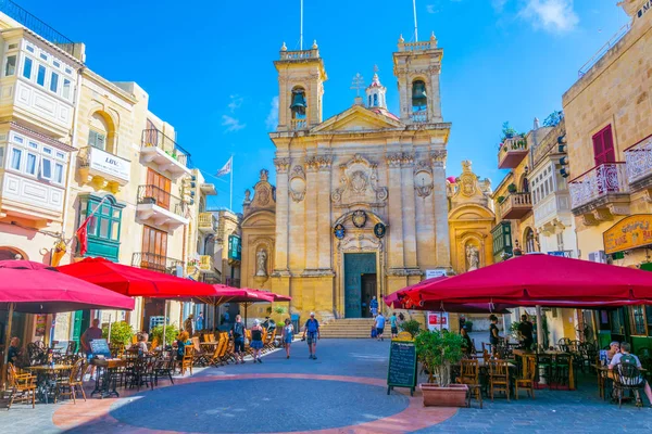 Victoria Rabat Malta Juni 2017 George Basilica Rabat Victoria Gozo — Stockfoto