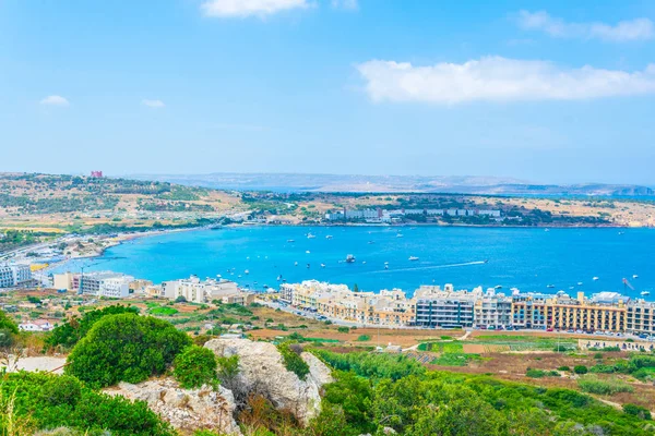 Вид Воздуха Меллигу Мальт — стоковое фото