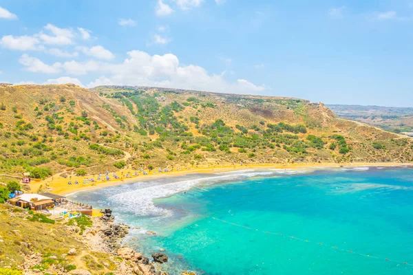 Ghajn Tuffieha Bay Slad — Stock fotografie