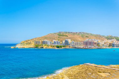 Sahil mesire Marsalforn, Gozo, Malt