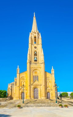 Church of Our lady of Lourdes in Mgarr, Gozo, Malt clipart
