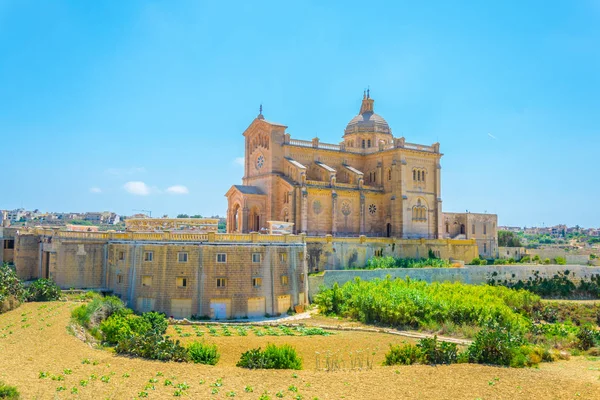 Pinu Basílica Gharb Isla Gozo Malta Europ —  Fotos de Stock