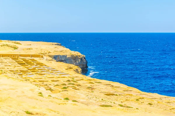 Соли Окрестностях Marsalforn Gozo Malt — стоковое фото