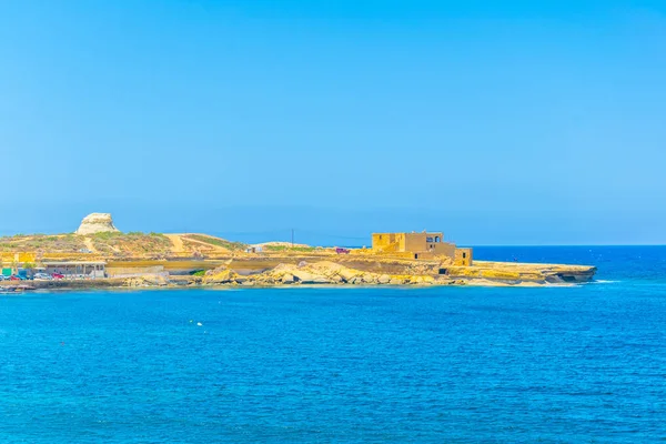 Qolla Bajda Fort Ved Gozo Malt - Stock-foto