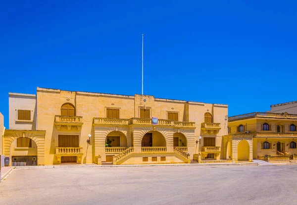 Vista Una Calle Estrecha Xaghra Malta — Foto de Stock