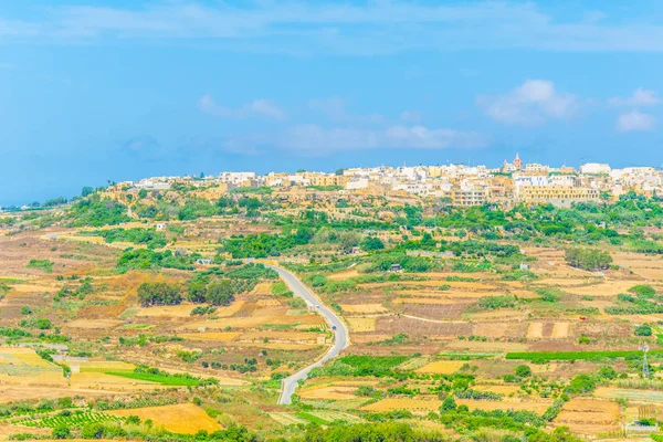 Aerial View Nadur Gozo Malt — Stock Photo, Image