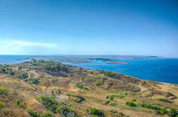 Uitzicht Comino Eiland Mout — Stockfoto