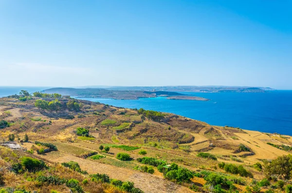 Uitzicht Comino Eiland Mout — Stockfoto