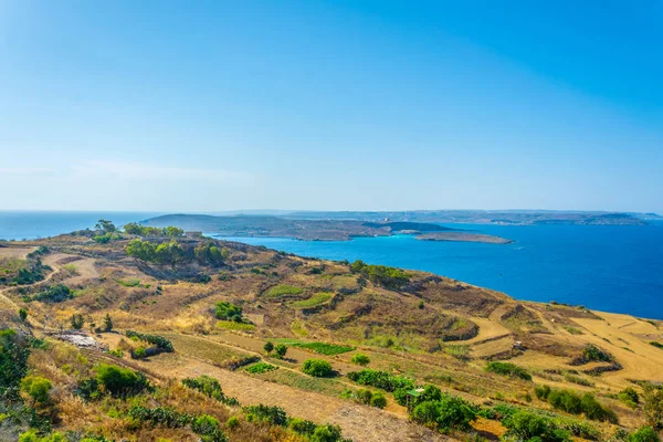 Uitzicht Comino Eiland Mout — Stockfoto