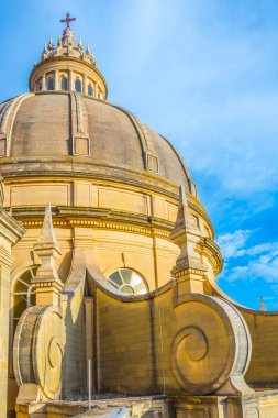 Xewkija, Gozo, Malt Rotunda St. John Baptist görünümünü