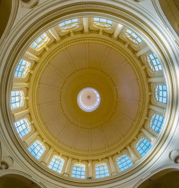 Xewkija, Gozo, Malt Rotunda St. John Baptist görünümünü