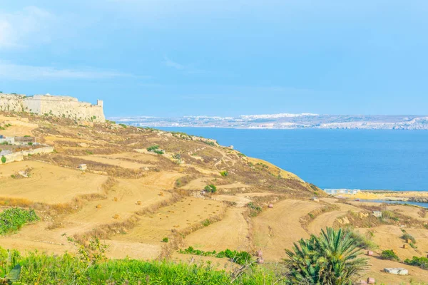 Стороне Гоцо Мальта — стоковое фото