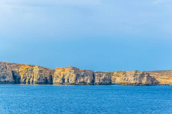 ゴゾ島 麦芽の頑丈な海岸の眺め — ストック写真