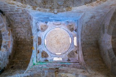 Palermo, İtalya, 23 Nisan 2017: Cupola Palermo, Sicilya, Ital Shinsen, St John Kilisesi