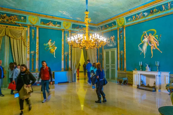 Palermo Italy April 2017 Interior Palazzo Dei Normanni Palermo Sicily — Stock Photo, Image