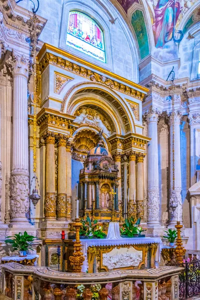 Siracusa Italia Aprile 2017 Interno Della Cattedrale Siracusa Sicilia Ital — Foto Stock