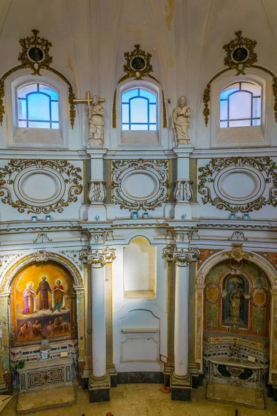 Noto Itália Abril 2017 Interior Chiesa Santa Chiara Noto Sicília — Fotografia de Stock