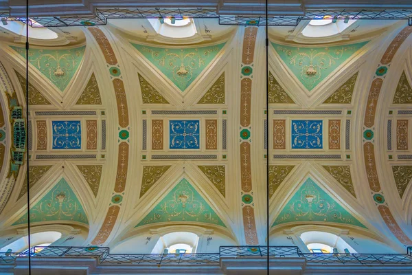 Modica Italy April 2017 Innvendig Chiesa San Giovanni Evangelista Modica – stockfoto