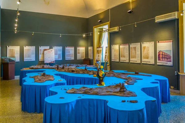 Modica Ιταλίας Απριλίου 2017 Εσωτερικό Του Μουσείου Της Σοκολάτας Modica — Φωτογραφία Αρχείου