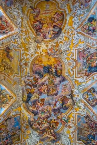 Catania Italy April 2017 Interior Chiesa San Benedetto Catania Sicily — Stock Photo, Image