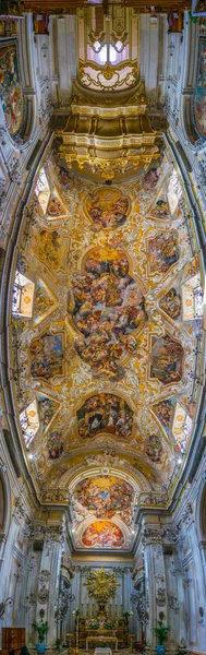 Catânia Itália Abril 2017 Interior Chiesa San Benedetto Catania Sicília — Fotografia de Stock