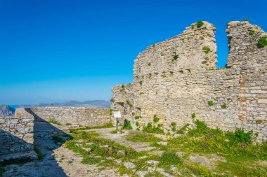 Castello di Venere Erice, Sicilya, İtal 'da.