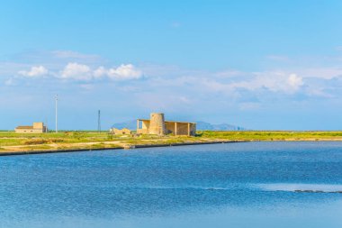 Saline di Trapani, Sicilya, İtal
