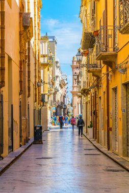 Via Marsala, Sicilya, Ital XI Maggio görünümü