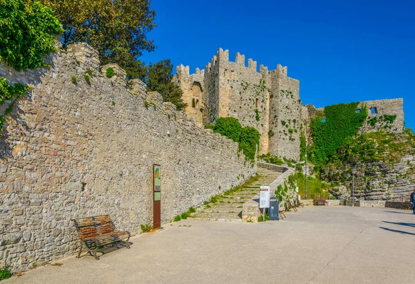 Castello Venere Erice Sicily Ital — Stock Photo, Image