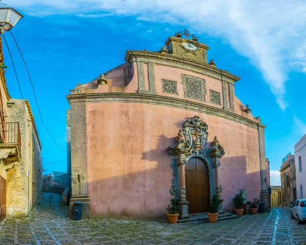 Weergave Van Kerk Van San Cataldo Erice Sicilië Ital — Stockfoto