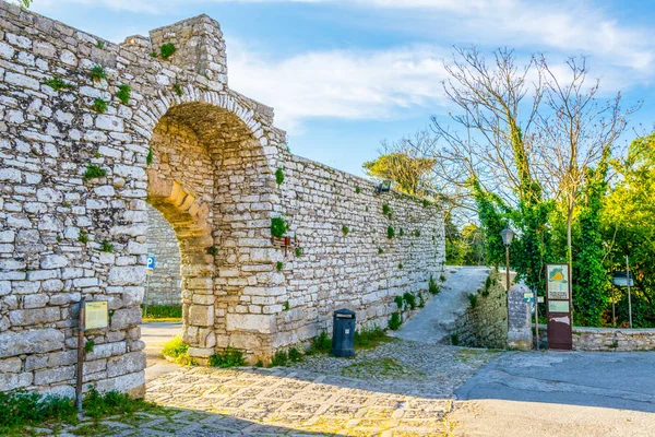 Erice Deki Porta Spada Sicilya Tal — Stok fotoğraf