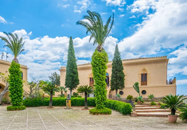 Vista Villa Aurea Valle Los Templos Cerca Agrigento Sicilia Ital — Foto de Stock