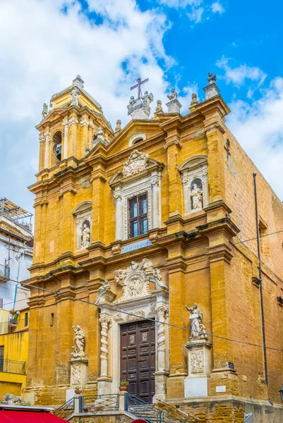Weergave Van Een Kerk Agrigento Sicilië Italië — Stockfoto
