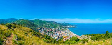 Sicilya kasaba cefalu, Ital havadan görünümü