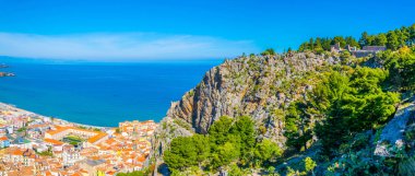 Sicilya kasaba cefalu, Ital havadan görünümü