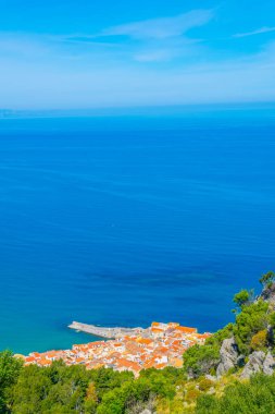 Sicilya kasaba cefalu, Ital havadan görünümü