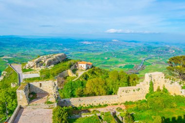 Castello di Lombardia, Enna, Sicilya, İtal