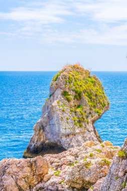 Isola bella Taormina, Sicilya, Ital yakınındaki