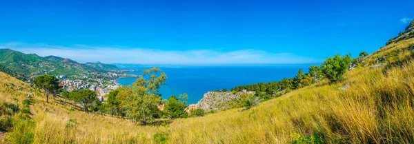 Sicilya kasaba cefalu, Ital havadan görünümü